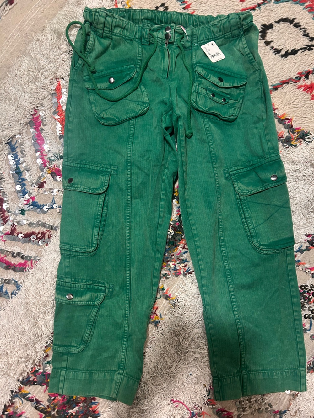 NWT We The Free Tahiti Pull-On Cargo Pants - Picture 5 of 9